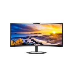 Philips 34E1C5600HE 34" VA UltraWide Monitor - 3440x1440, HDMI, DisplayPort, USB-C, 100Hz - Exceptional Clarity & Immersive Expe